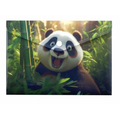 Panta Plast Koperta A5 PP na nap� z nadrukiem Panda