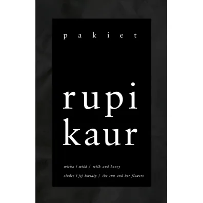 Rupi Kaur - pakiet - Rupi Kaur
