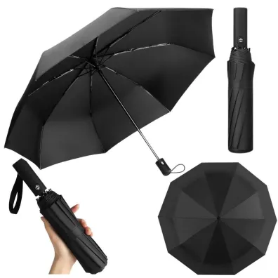 Parasol automatyczny + pokrowiec czarny 105cm