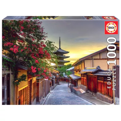 Puzzle 1000 el. Pagoda Yasaka w Kioto, Japonia Educa