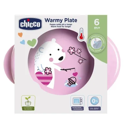 Chicco Talerz podgrzewany 6m+