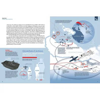 1942. Prze�omowy rok II wojny �wiatowej w infografikach, rysunkach, fotografiach