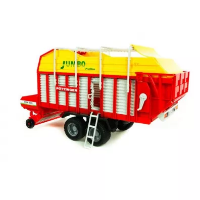 Przyczepa samozbieraj�ca Pttinger Jumbo 6600 Bruder