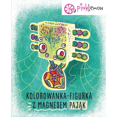 Figurka z magnesem zwierzak do kolorowania Pajk