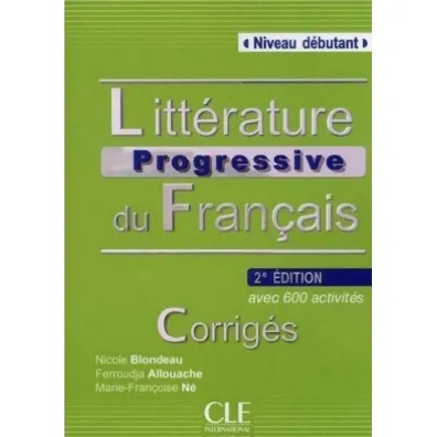 Litterature progressive du francais A1 - Nicole  Blondeau