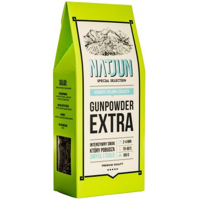 Natjun Herbata zielona Gunpowder Extra 100 g