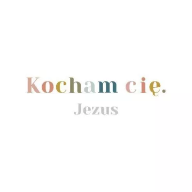 Koinonia Karnet Kocham Ci�. Jezus