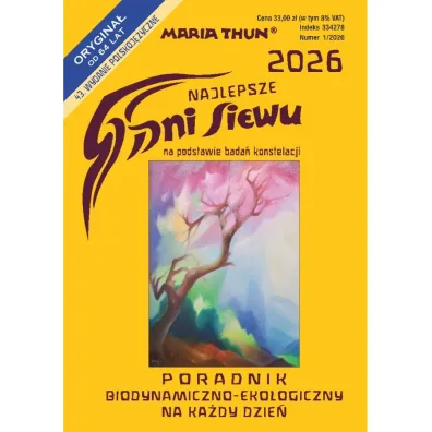 Kalendarz 2016 Dni siewu - Maria Thun