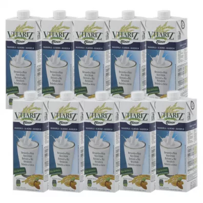 Vitariz Napj ryowy z migdaami Zestaw 10 x 1 l Bio