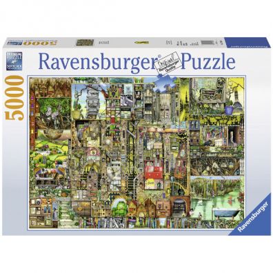Puzzle 5000 el. Niesamowite miasto Ravensburger