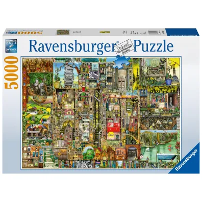 Puzzle 5000 el. Niesamowite miasto Ravensburger