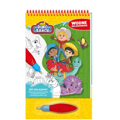 Dino Ranch. Wodne kolorowanie