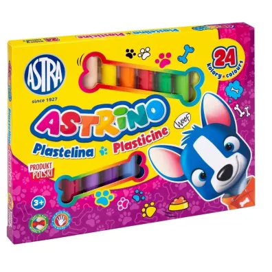 Astra Plastelina Astrino 24 szt.