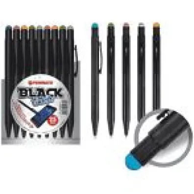 Penmate D�ugopis metalowy Black Touch 25 szt.