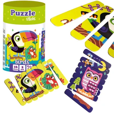 Puzzle sticks 16 el. Ptaki Roter Kafer