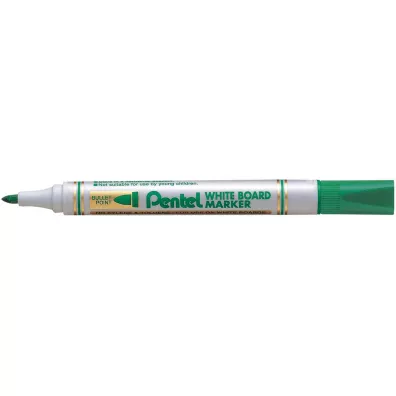 Pentel Marker ekonomiczny suchocieralny zielony 12 szt.