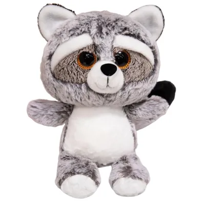 LeanToys Maskotka przytulanka szop 22cm