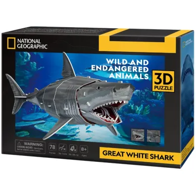Puzzle 3d National Geographic �ar�acz Bia�y Cubic Fun