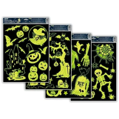 MFP Naklejka Halloween fluorescencyjna 30x42cm