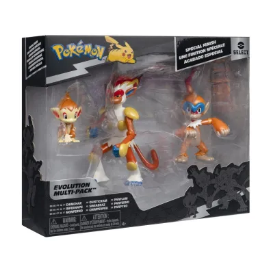 3PAK Ewolucja Chimchar, figurki