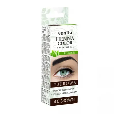 Venita Pudrowa henna do brwi 4.0 Brown 4 g