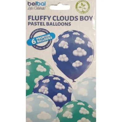 Belbal Balony Chmurki 6 szt.