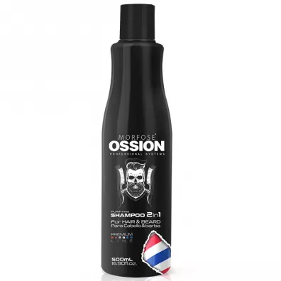 Morfose Ossion Premium Barber Purifying Shampoo 2in1 For Hair and Beard szampon 2w1 do w�os�w i brody 500 ml