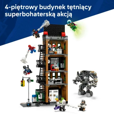 LEGO Marvel Spider-Man kontra Mysterio: Daily Bugle 76342