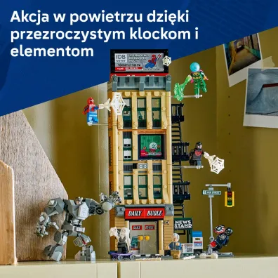 LEGO Marvel Spider-Man kontra Mysterio: Daily Bugle 76342