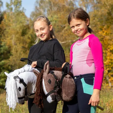 Hobby Horse Skippi. Ko� na kiju bia�y