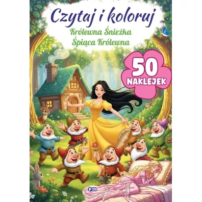 Kr�lewna �nie�ka / �pi�ca Kr�lewna. Czytaj i koloruj