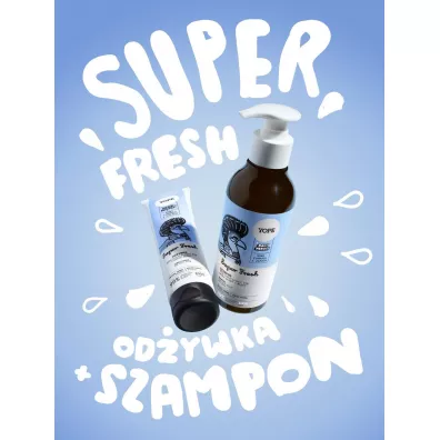 Yope Szampon do wosw Super Fresh 300 ml