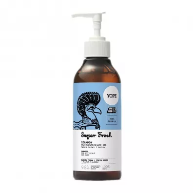 Yope Szampon do wosw Super Fresh 300 ml