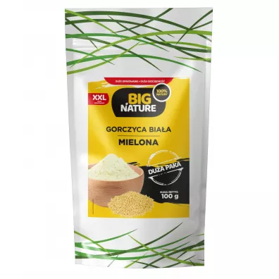 Big Nature Gorczyca bia�a mielona 100 g