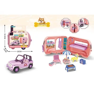Auto z przyczep� play pocket 22x12x16,5cm Madej