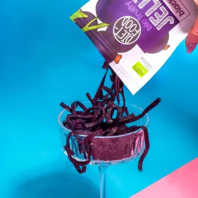 Diet-Food �elki owocowe o smaku czarnej porzeczki 50 g Bio