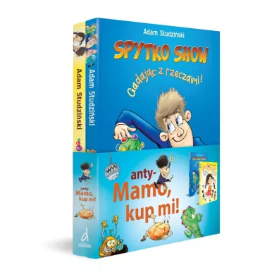 Pakiet anty-Mamo, kup mi!: Spytko Show. Gadajc z rzeczami!, Chciejosztuczki. Ksika zakazana przez Chciejokorp - Adam  Studziski