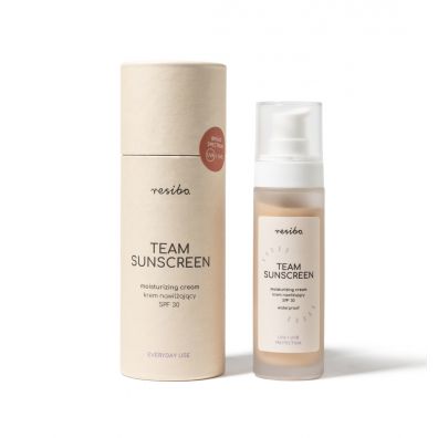 Resibo Krem nawilajcy do twarzy Team Sunscreen SPF30 50 ml