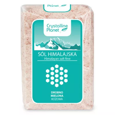 Crystalline Planet S�l himalajska r�owa drobno mielona 600 g