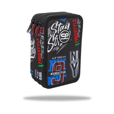 Pi�rnik 3-komorowy z wyposa�eniem Coolpack Jumper 3 big city