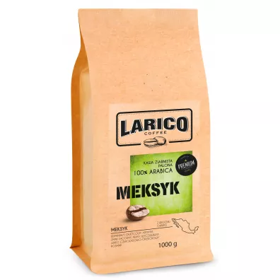 Larico Kawa ziarnista wypalana metod tradycyjn Meksyk 1 kg