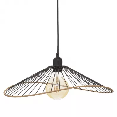 Atmosphera Lampa wiszca Alara Black 45 cm