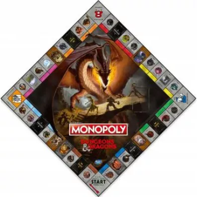 Monopoly. Dungeons & Dragons