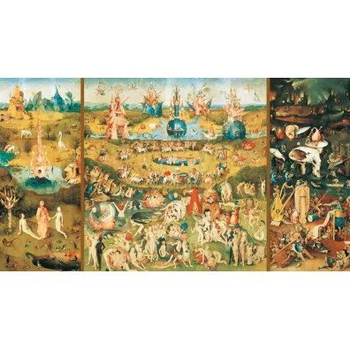Puzzle 9000 el. Ogr�d rozkoszy ziemskich, Bosch Educa