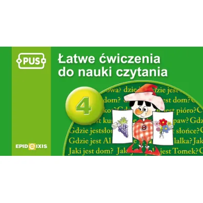 PUS �atwe �wiczenia do nauki czytania cz�� 4 - Ma�gorzata Chromiak