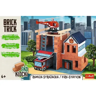 Brick Trick. Remiza Stra�acaka XL 61915