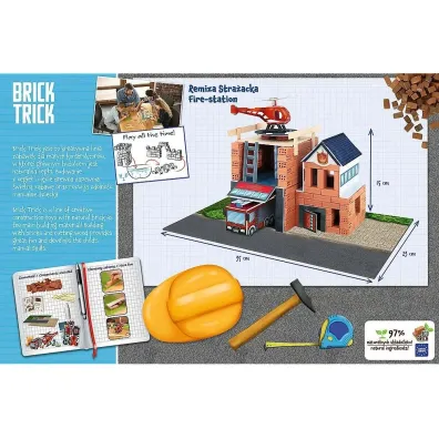 Brick Trick. Remiza Stra�acaka XL 61915