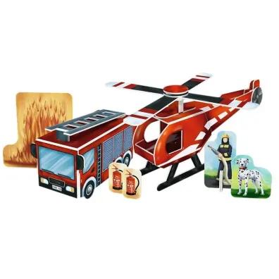 Brick Trick. Remiza Stra�acaka XL 61915