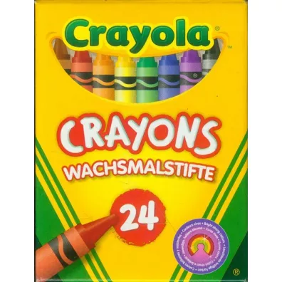 Crayola Kredki �wiecowe bezpieczne 24 kolory