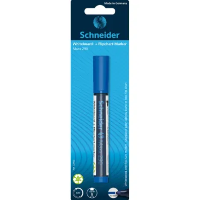 Schneider Marker do tablic Maxx 290 okr�g�y niebieski 2-3mm